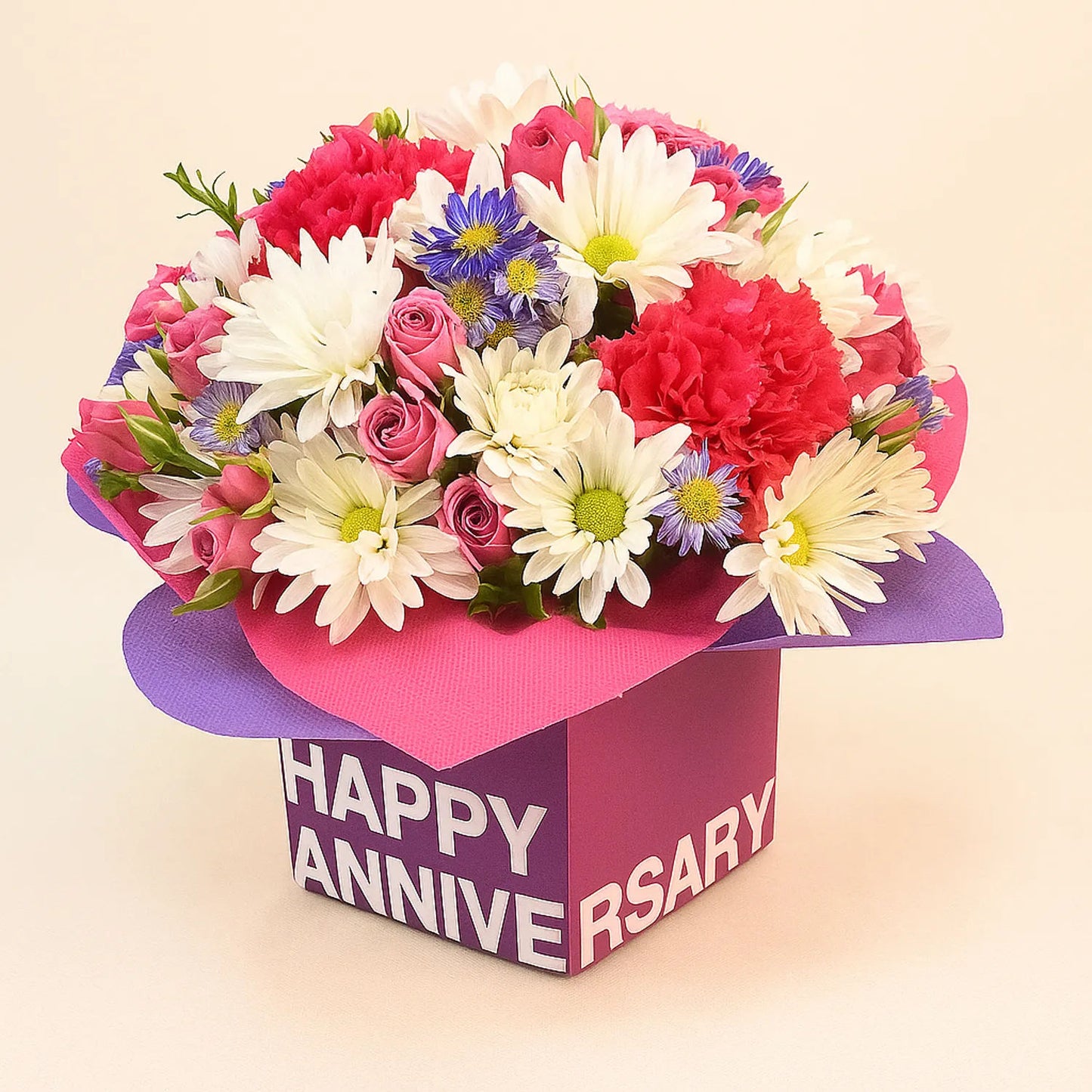 Anniversary Celebration Flowers Arrangement