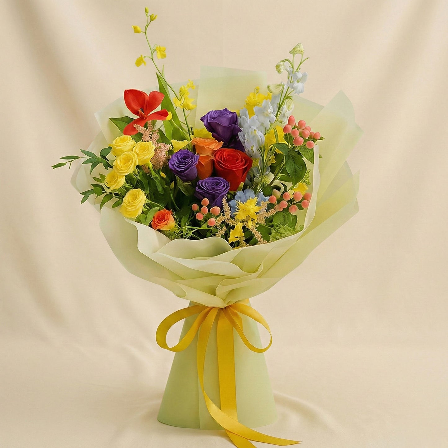 Cherished - Elegant Mix Blooms Bouquet