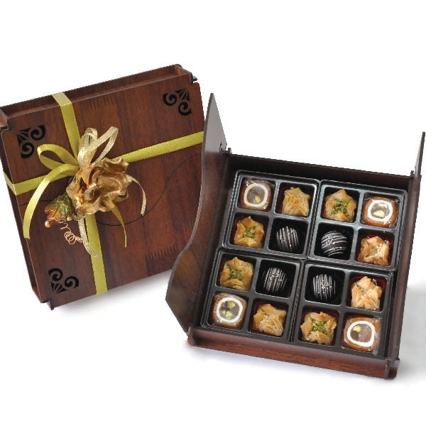 Tutkulu Sweets - Nuts Baklavas, Apricot Pistachio Nougat, Chocolate Dates
