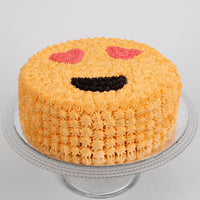 Love Smiley Cake