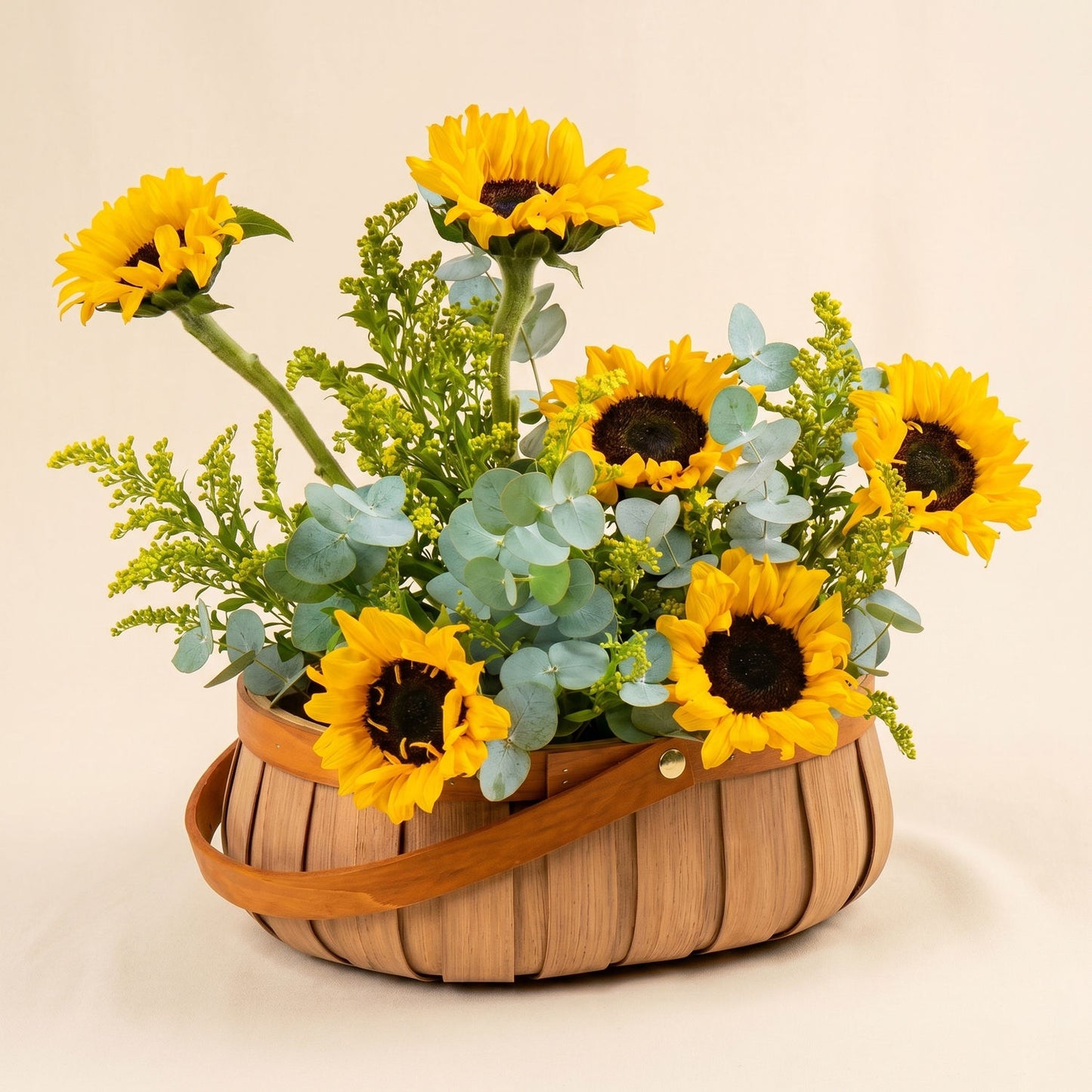 Sunflowers Shine Basket