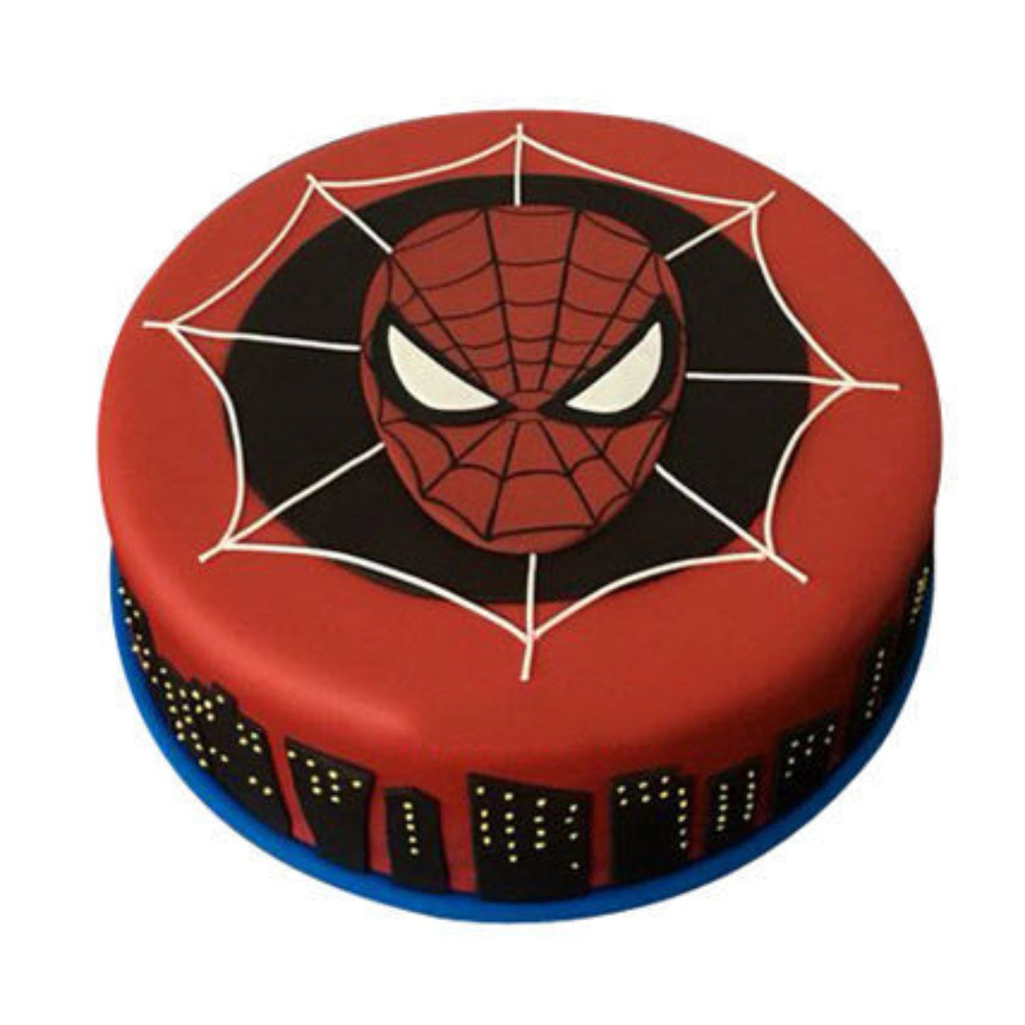 Superb Spiderman Cake Black Forest