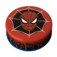 Superb Spiderman Cake Black Forest