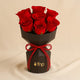 7 Red Roses Flower Arrangement