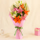 Attractive Mixed Asiatic Lilies Bunch