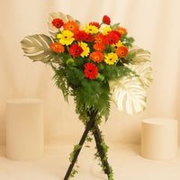 Auspicious Congratulatory Flower Stand