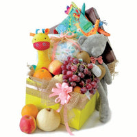 Baby Playbook And Bear Soft Toy Hamper For New Born