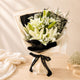 Charming White Lilies Bouquet