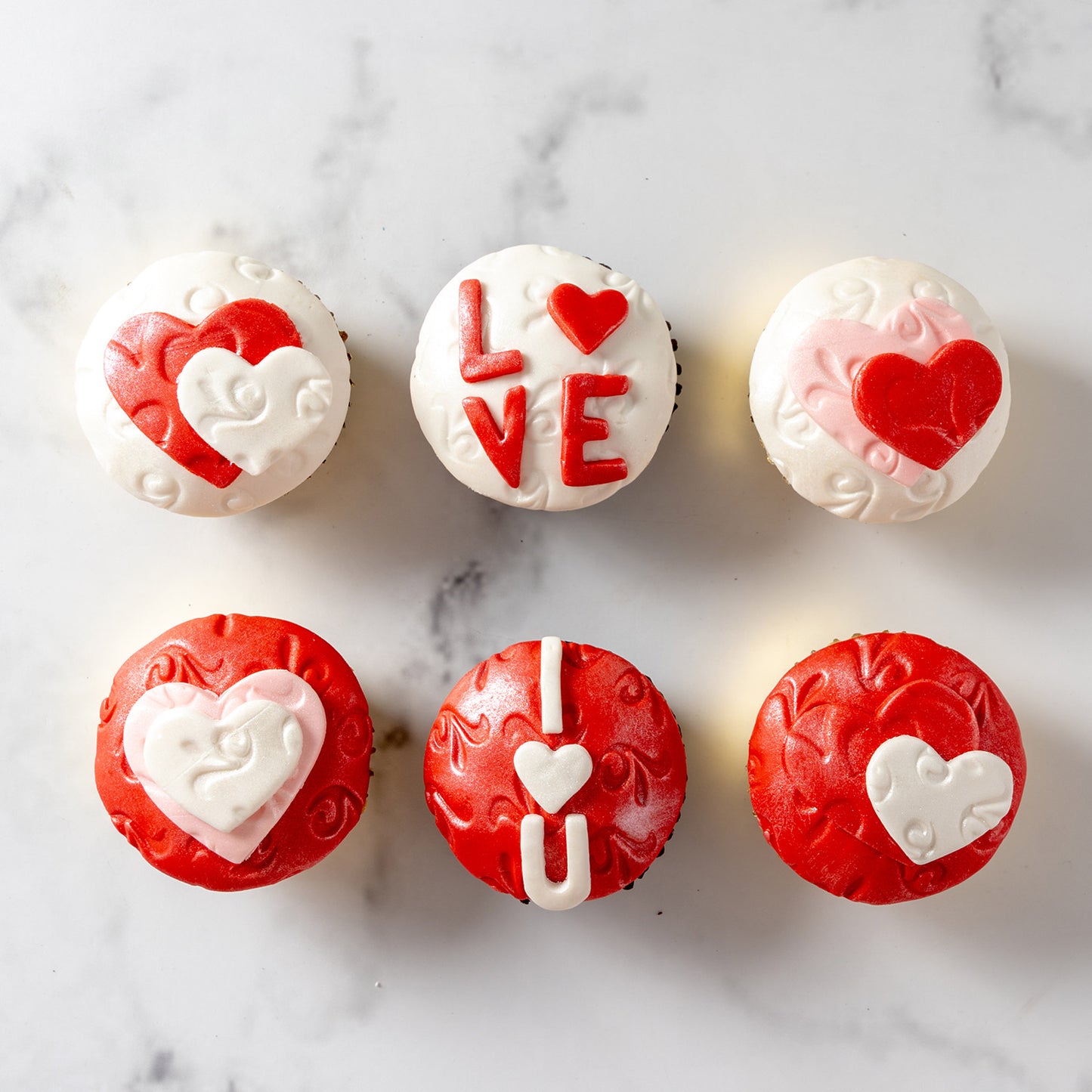 Expression of Love Cupcakes