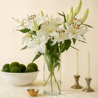 Happiness With Lilies Arrangement