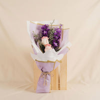Imposing Matthiola & Roses Bouquet