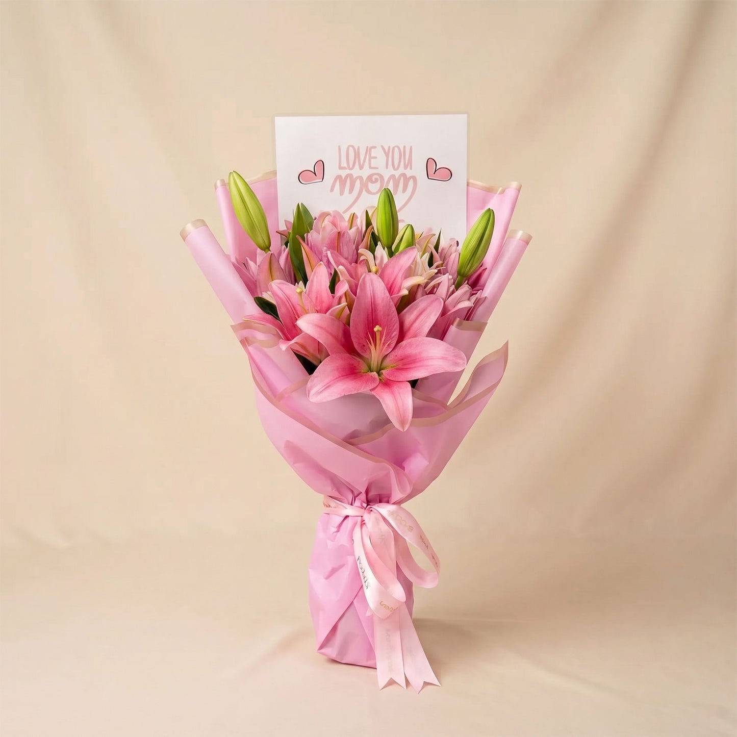 Moms Love Lily Hand Bouquet