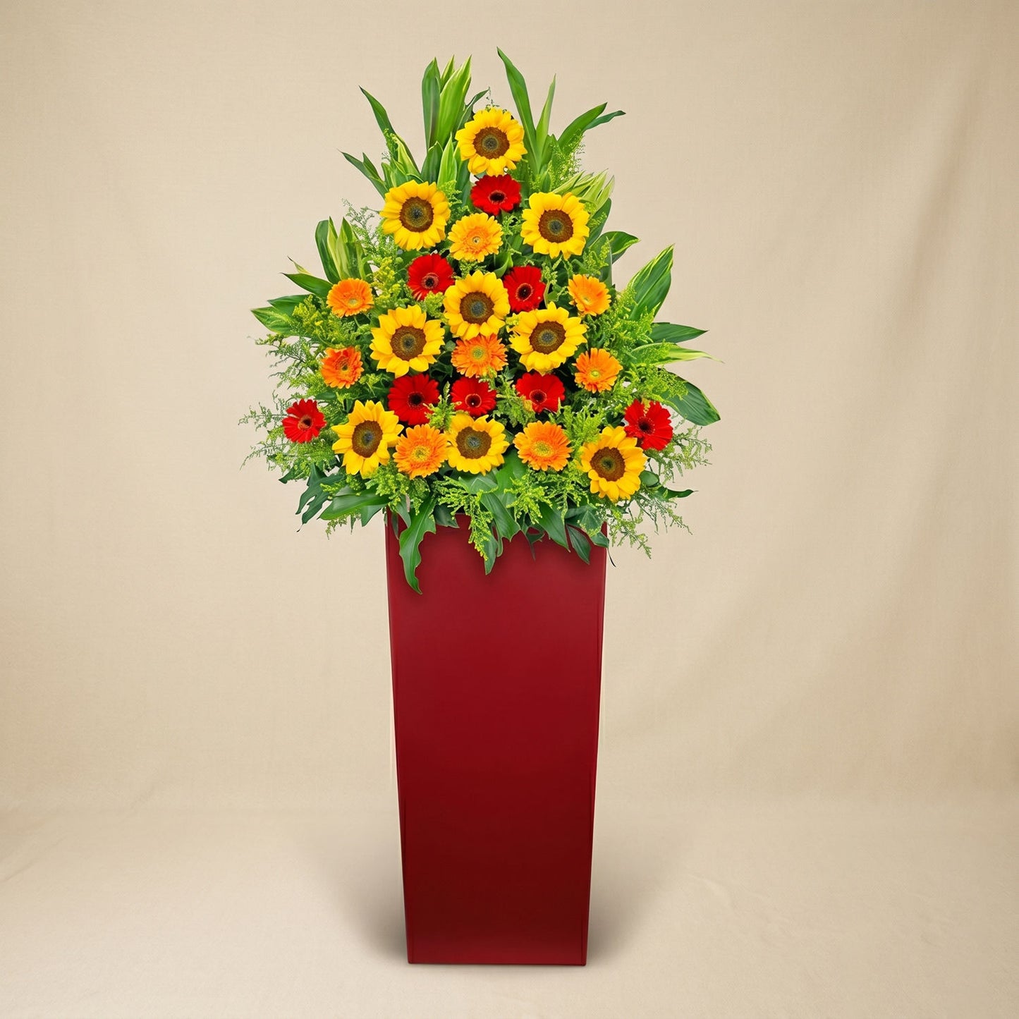 Red N Orange Flower Stand