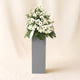 Serene Mixed Flowers Brown Stand Arrangement